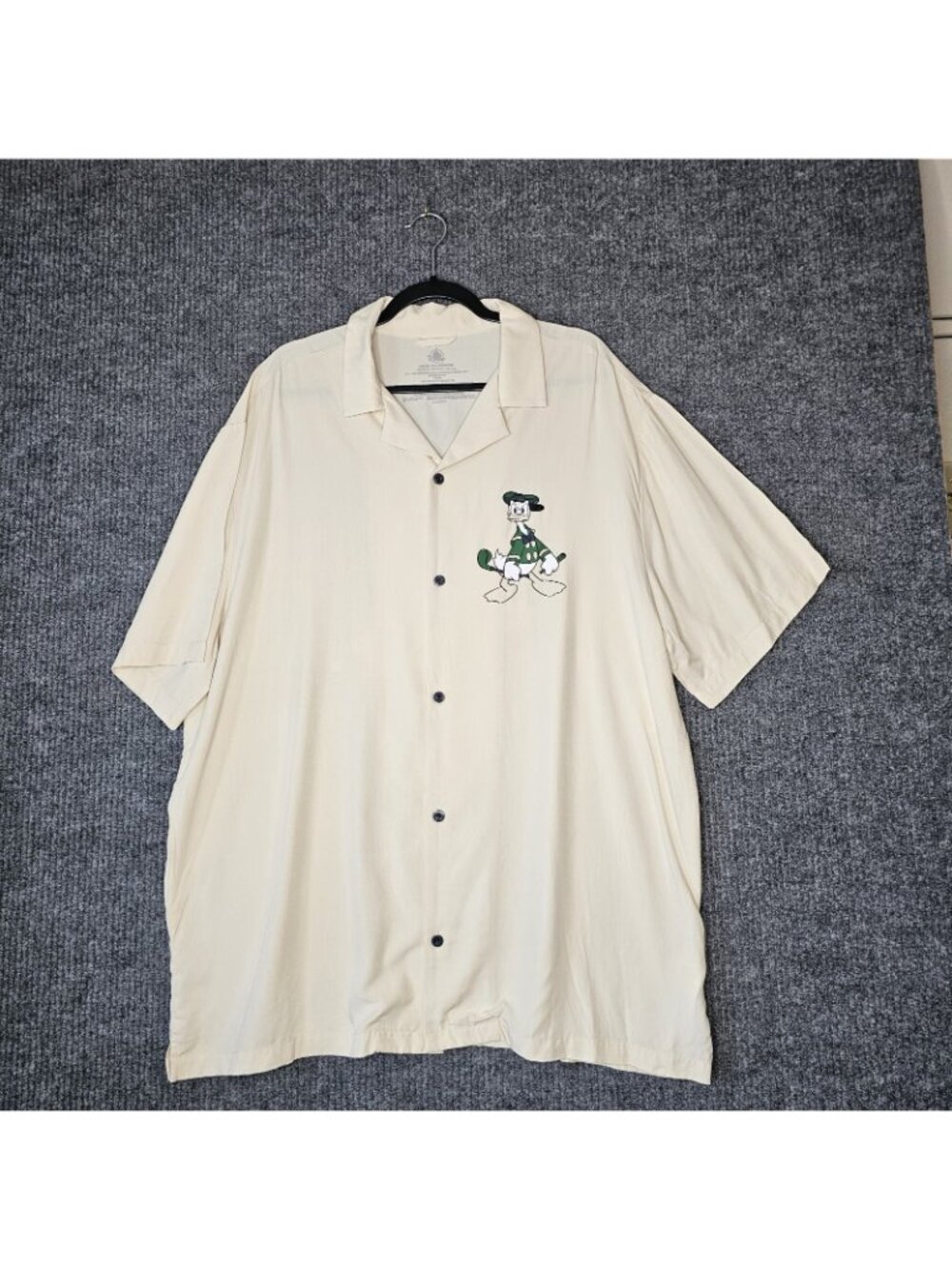 NWT Disney Parks Disneyland Donald Duck Golf Camp Shirt XXXL 3XL - Picture 3 of 6